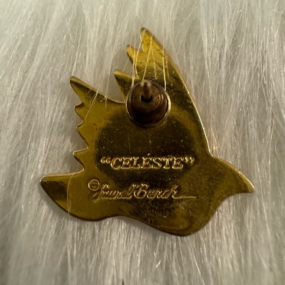 Beautiful Vintage Signed Laura Burch Celeste Pin - Picture 2 of 4